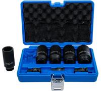 BGS 5335 | Juego de llaves de vaso especiales para ejes de transmisión | 27 - 36 mm | 8 piezas