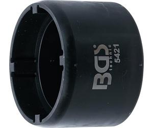 BGS 5421 | Llave almenada para transmisión | para Scania | 72/80 mm | impulsión 3/4" | acero de alta resistencia | desmontaje de brida del eje principal de transmisión