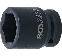 BGS 5632 | Llaves de vaso impacto hexagonal | entrada 20 mm (3/4") | 32 mm