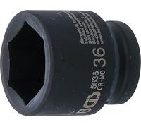 BGS technic KG Llave de vaso de impacto hexagonal 5636 entrada 20 mm (3/4") 36 mm