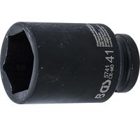 BGS 5741 | Llaves de vaso impacto hexagonal, largo | entrada 20 mm (3/4") | 41 mm