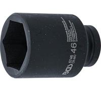 BGS 5746 | Llaves de vaso impacto hexagonal, largo | entrada 20 mm (3/4") | 46 mm