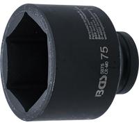 BGS 5875 | Llaves de vaso impacto hexagonal | entrada 25 mm (1") | 75 mm