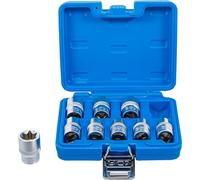 BGS 6425 | Juego de llaves de vaso E-Torx | entrada 12,5 mm (1/2") | E10 - E24 | 9 piezas