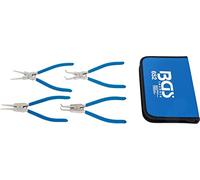 BGS 652 | Juego de alicates de puntas (circlip) | 250 mm | 4 piezas