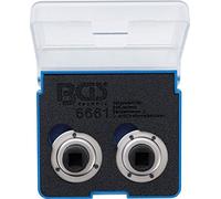 BGS 6661 | Juego de adaptadores de reposicionadores de pistones de freno | universal | con 2 y 3 pasadores | 2 piezas