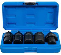 BGS 67220 | Juego de vasos almenados para tuercas ranuradas | 5 piezas