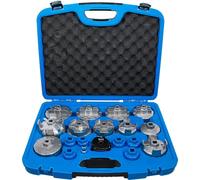 BGS 6786 | Juego de cazoletas para filtros de aceite | 19 piezas