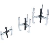 BGS 6792 | Juego de extractores interior/exterior de 2/3 brazos | 100 / 120 / 150 mm | 3 piezas
