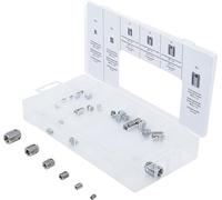 BGS 6844 | Surtido de insertos roscados | autorroscantes | 32 piezas