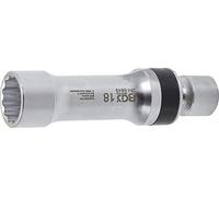 BGS 6849 | Vaso para bujías articulado 12 caras con muelle de retención | 18 mm
