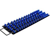 BGS 6871 | Juego de raíles para insertar llaves de vaso | con 80 clips | para vasos de 6,3 mm (1/4"), 10 mm (3/8"), 12,5 mm (1/2")