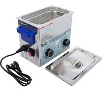 BGS 6879 | Limpiador de piezas por ultrasonido | 3,2 l | Caja de acero inoxidable, recipiente, tapa y cesta, 40 kHz, 220 W, 230 V (CA), 0 - 20 min, 20 - 80 °C