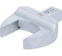 BGS 6901-36 | Llave de boca insertable | 36 mm | Sujeción 14 x 18 mm | Acero al cromo vanadio, cromado, mate, eje rectangular, con pasador de seguridad