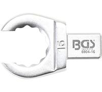 BGS 6904-16 | Llave de anillo insertable | abierta | 16 mm | Sujeción 9 x 12 mm