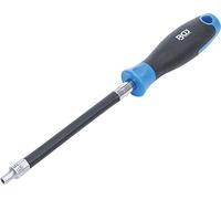BGS 70021 | Destornillador flexible con mango redondo | Perfil en E E5 | longitud de la hoja 150 mm
