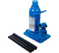 BGS 70043 | Gato hidráulico de Botella | Flexible | 12 t | Altura mín. 245 mm. Altura máx. 475 mm. Altura de elevación: 155 mm. Válvula de seguridad. Plato de recepción: 42 mm de