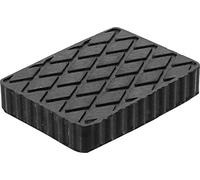 BGS 7006 | Almohadilla de goma | para plataformas elevadoras | 160 x 120 x 30 mm
