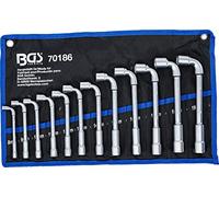 BGS 70186 | Juego de llaves de pipa | 8 - 19 mm | 12 piezas