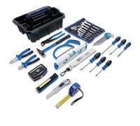 BGS 70224 | Caja de herramientas | plástico | incluido el surtido de herramientas | 66 piezas