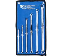 BGS 70331 | Juego de llaves de estrella dobles con cabezas E-Torx | extra larga | E6 x E7 - E22 x E24 | 6 piezas
