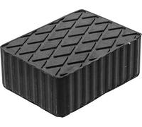 BGS 7038 | Almohadilla de goma | para plataformas elevadoras | 160 x 120 x 60 mm