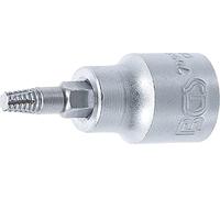 BGS 7098-T25 | Extractor de tornillos de punta de vaso | entrada 10 mm (3/8") | para perfil en T (para Torx) defectuoso T25