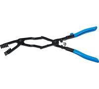 BGS 71006 | Alicates para abrazaderas de mangueras de articulación doble | en ángulo | 0 - 50 mm | 430 mm