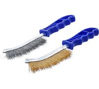 BGS 71033 | Juego de cepillos de acero | alambre de acero y latón | 260 mm | 2 piezas