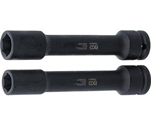 BGS 72000 | Juego de llaves de vaso especiales | para la tuerca de la brida del engranaje del diferencial | para Volvo | 15 - 18 mm