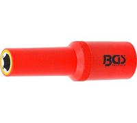 BGS 72060 | Llave de vaso de inserción VDE hexagonal | entrada 12,5 mm (1/2") | 10 mm