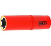 BGS 72067 | Llave de vaso de inserción VDE hexagonal | entrada 12,5 mm (1/2") | 17 mm