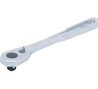 BGS 72086 | Carraca reversible | extra plano | dentado de precisión | salida cuadrado exterior 10 mm (3/8")