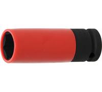 BGS 7303 | Vaso de impacto con protector de plástico | entrada 12,5 mm (1/2") | 21 mm
