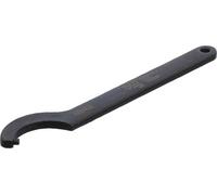 BGS 74214 | Llave de gancho con espiga | 40-42 mm | Acero al cromo vanadio | fosfatado | diámetro de espiga 4 mm | para tuercas de agujero en cruz (DIN 1816)