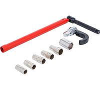 BGS 74244 | Llave de boca hexagonal abierta (crowfoot) | 8 piezas