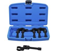 BGS 74302 | Juego de llaves de boca hexagonal abierta (crowfoot) | entrada 10 mm (3/8") | con articulación | 6 piezas