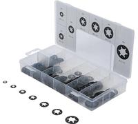 BGS 74414 | Discos de sujeción/discos de seguridad | M3 - M12 | 340 piezas