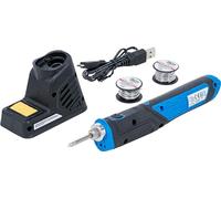 BGS 74485 | Soldador a batería | 8 W | con estación de carga