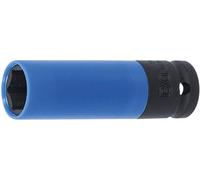 BGS 7502 | Vaso de impacto con protector de plástico | Ultra Slim | entrada cuadrado interior 12,5 mm (1/2") | 17 mm