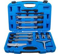 BGS 7760 | Juego de extractores interior/exterior, 2 y 3 brazos | 13 piezas