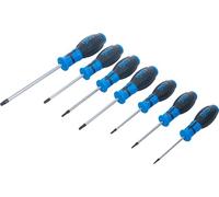 BGS 7846 | Juego de destornilladores | perfil en T (para Torx) | T10 - T40 | 7 piezas