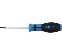 BGS 7849-T20 | Destornillador | perfil en T (para Torx) con perforación T20 | Longitud de cuchilla 80 mm
