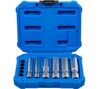 BGS 80000 | Juego de vasos articulados para bujías y calentadores | entrada cuadrado interior 6,3 mm (1/4") / 10 mm (3/8") | 8 - 9 - 10 - 12 - 14 - 16 mm | 11 piezas