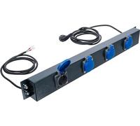 BGS 80190 | Regleta de conexión a la Red | 4 Tomas | para Sistema de módulos de Pared