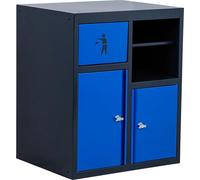 BGS 80202 | Armario bajo | con portarollos y módulo de residuos