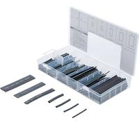 BGS 8042 | Surtido de fundas termorretráctiles | negro | 127 piezas