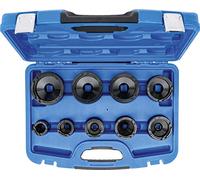 BGS 8327 | Juego de llaves para tuercas ranuradas | pines en el interior | KM4 - KM12 | 9 piezas