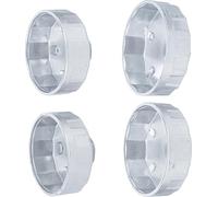 BGS 8384 | Juego de cazoletas para filtros de aceite | Ø 65 - 75 mm | 4 piezas