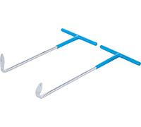 BGS 8440 | Juego de ganchos para las gomas de los tubos de escape | 2 piezas